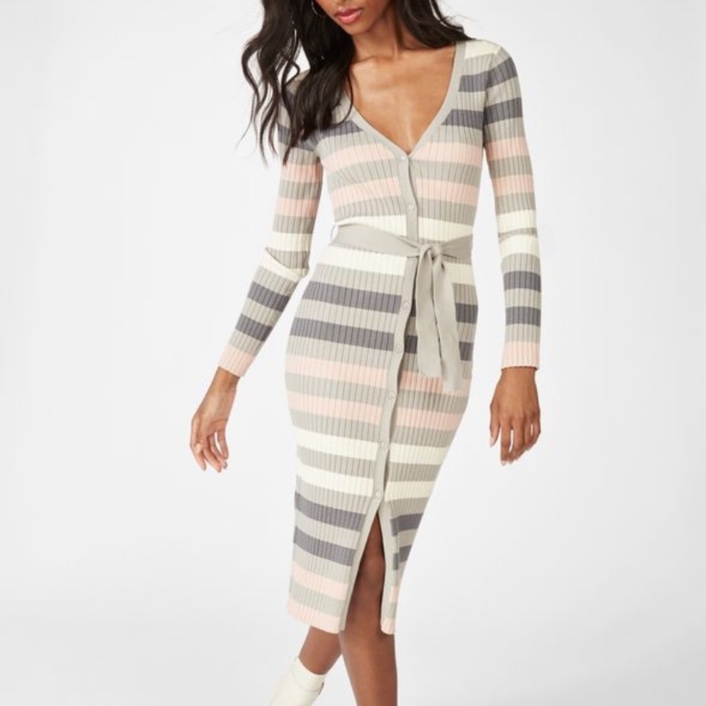 Just Fab - Striped Dress